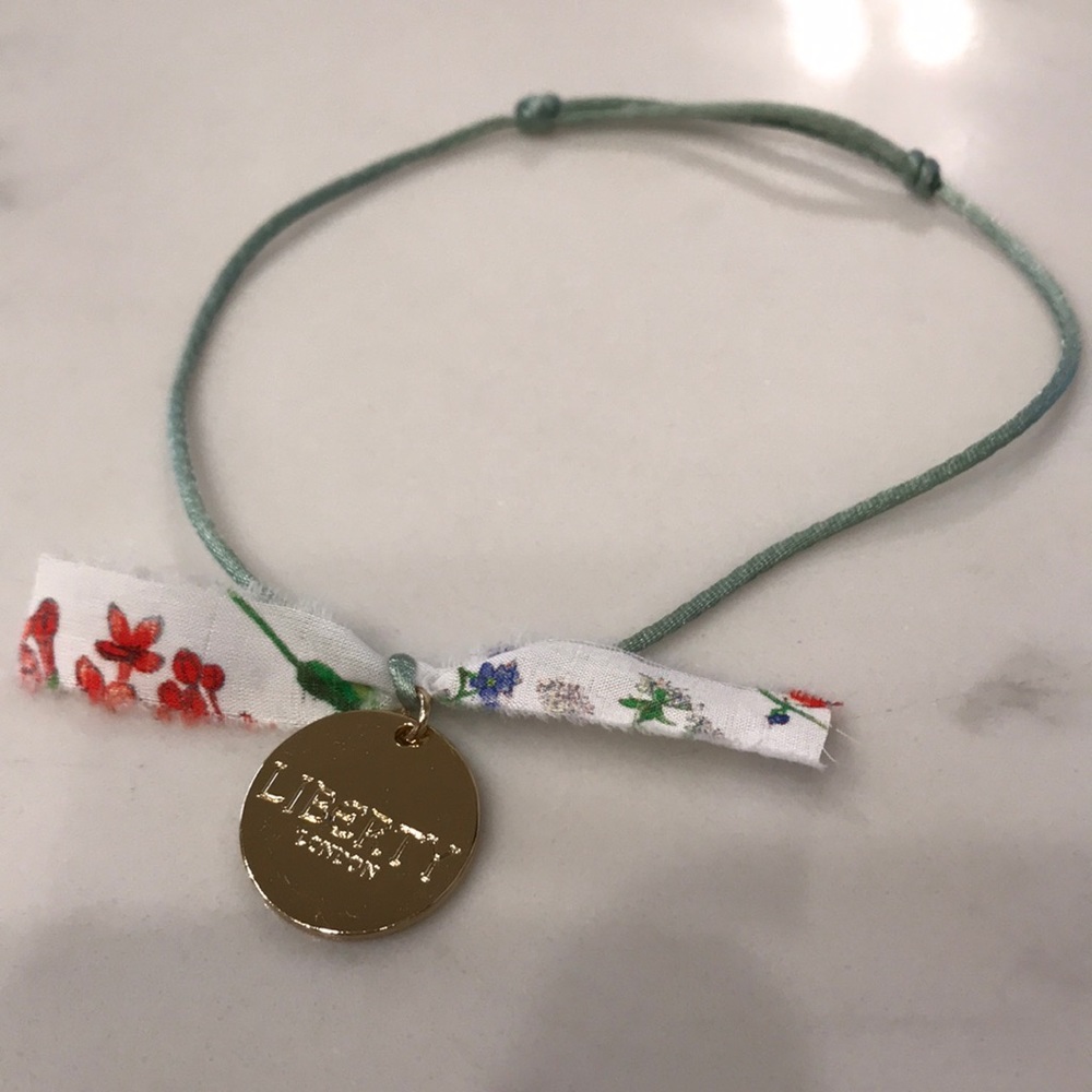 Liberty of London Adjustable Cord Gold Bracelet